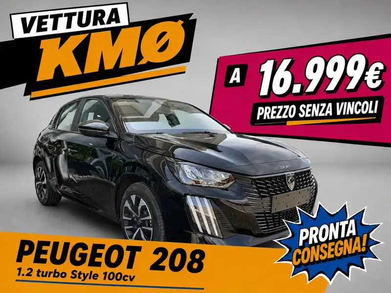 Peugeot 208 1.2 turbo Style 100cv - KMØ