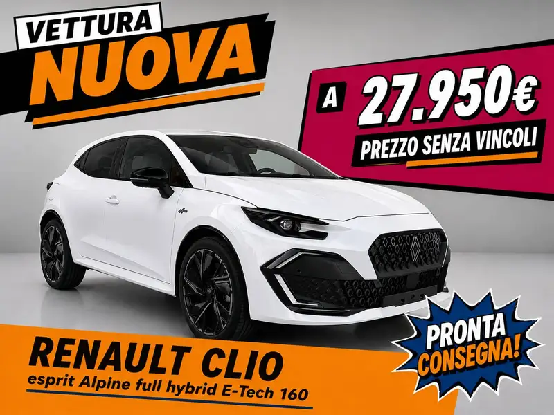 Renault Clio 1.8 full hybrid E-Tech Esprit Alpine 160cv
