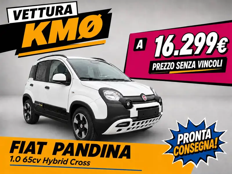 Fiat Pandina Cross 1.0 hybrid s&s 65cv - KMØ