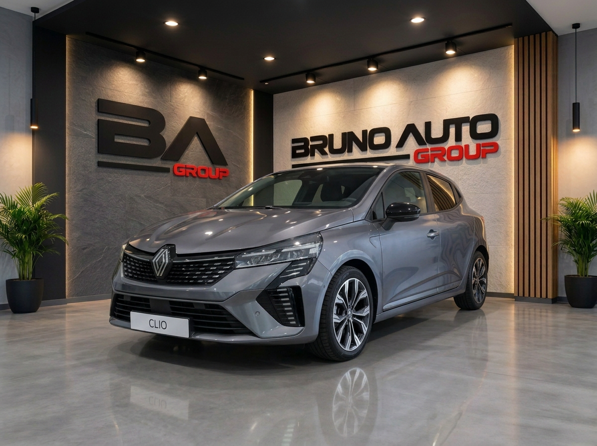 Renault Clio nello showroom Bruno Auto Group